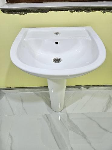 o7 sekilleri: Seramik ayaqlı əlüzüyü (lavabo) - Material: yüksək keyfiyyətli — 2