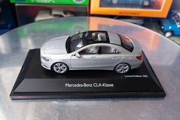 metbex tavan modelleri: Коллекционная модель Mercedes-Benz CLA-Class C117 silver 2013 Limited — 19