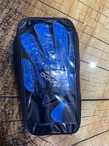 Adidas qapıçı əlcəyi İstifadə olunmayıb. - Rəng: mavi-qara, naxışlı