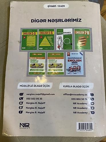 Velosiped ehtiyyat hissələri: Məhsul: İngilis dili 250 – Buraxılış imtahanlarına hazırlaşanlar üçün — 2