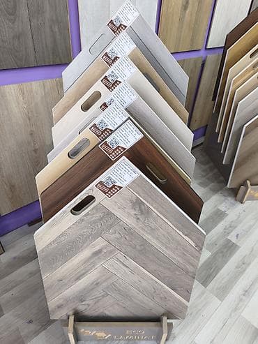 ucuz yolka: Lamnat döşəmə örtükləri – müxtəlif rəng və teksturlarda - Material — 1