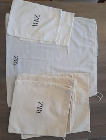 parçadan qadın mokasinlər: Zara saxlama torbası 9 eded fergli ölçüde — 6