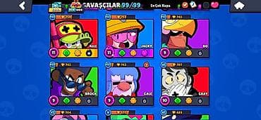 hamilə: Brawl Stars hesabı – tam dolu, yüksək göstəricilərlə - Profil adı — 8