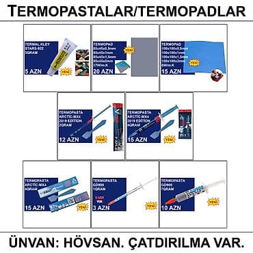 Termopastalar və Termopadlar 📍Ünvan: Bakı şəh, Suraxanı ray, Hövsan