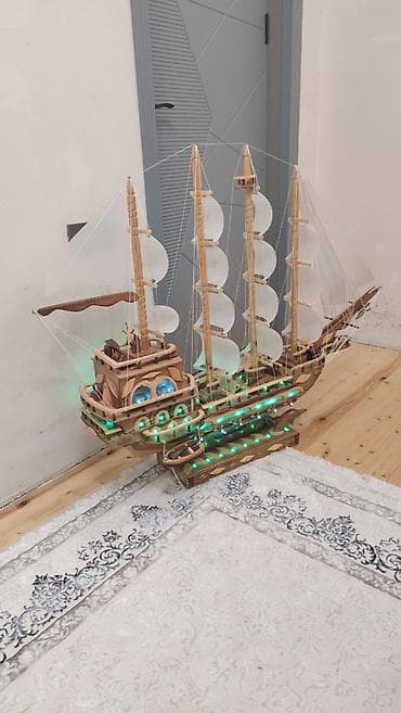 Əl işi gəmi satılır çox münasib qiymətə 800azn real alıcıya endirim — 3