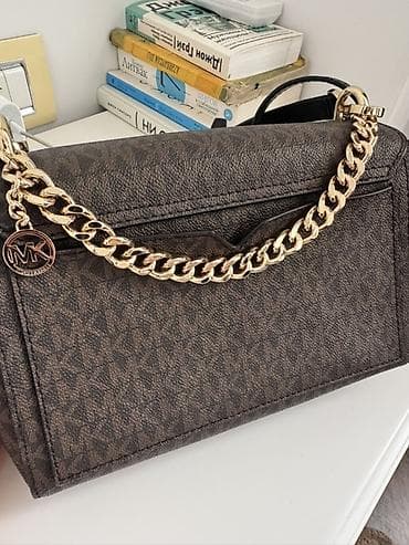 michail kors: Michael Kors çiyin çantası - Model: flap dizaynlı, ön hissədə — 3