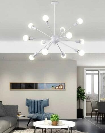 çılçırağlar: Çılçıraq, 10 və daha çox lampa, Metal — 1