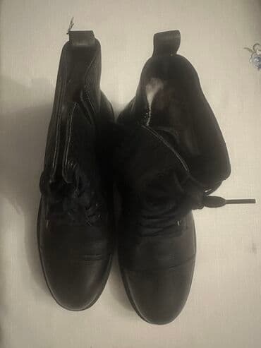 qiz ucun botlar: Ölçü: 42, rəng - Qara, Yeni — 3