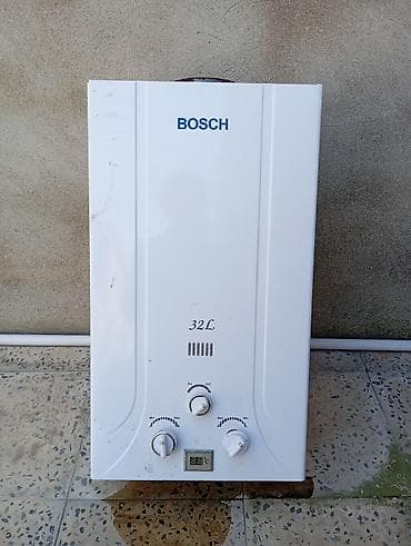 Bosch qazla işləyən su qızdırıcısı – 32 litr tutum Xüsusiyyətlər: - — 1