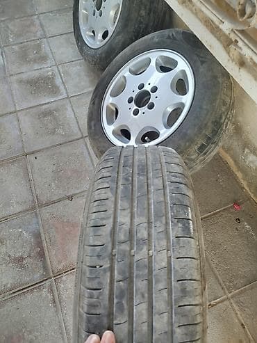 yeni teker kreditle type 1: 4 ədəd yüngül lehimli disk və şin komplekti - Disklər: 5 boltlu — 3