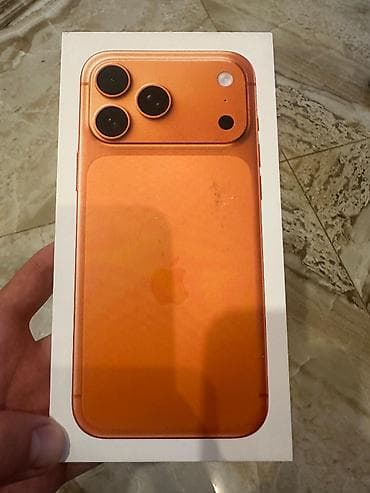 i 15 pods: IPhone 17 Pro Max, 256 GB, Narıncı — 2