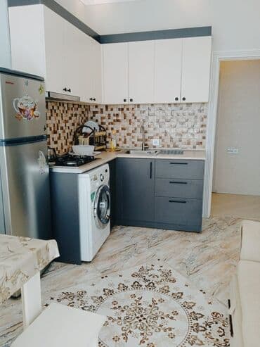 квартиры в кусарах: Tam mebel və texnika ilə təchiz olunmuş mənzil. - Geniş işıqlı zal — 4