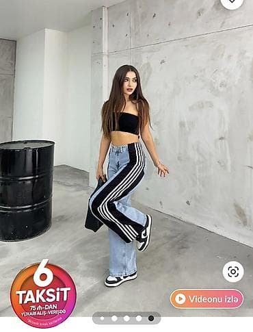 Şalvar 2-3 defe geyinilib razmer 36