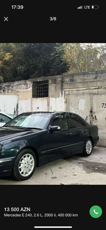 Mercedes-Benz E 240: 2.6 l | 2000 il Sedan