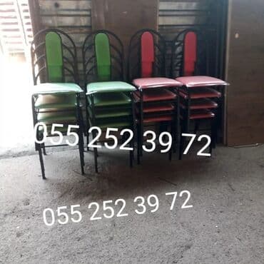 stul ev ucun: Mətbəx üçün, Yeni, Açılmayan, Dördbucaq masa, 4 stul — 16