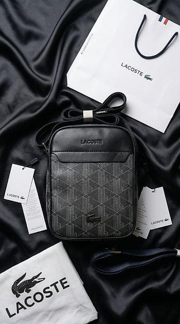 tergan sumkalar: Çiyin çantası, Lacoste, Yeni — 1