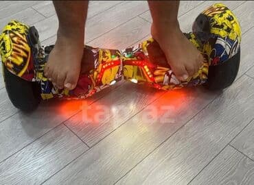 hoverboard qiyməti: İşlənmiş Giroskuter 10.5", > 1000 Vt, > 35 km/s, Ünvandan götürmə — 7
