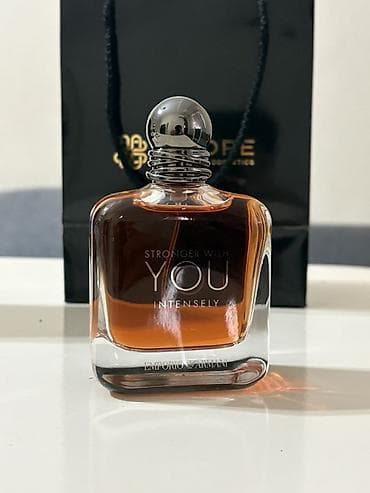 dux: Emporio Armani Stronger With You Intensely – kişi üçün eau de parfum — 4