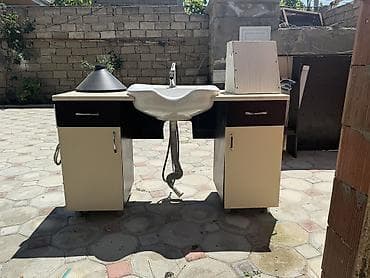 bar şkaf: Bərbər,Gözəllik Salonu Mebeli ( Şkaf(Dolab),Moyka,Divan) — 6