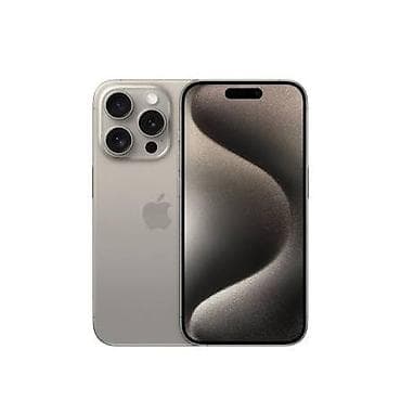 IPhone 15 Pro, 256 GB, Natural Titanium, Zəmanət, Face ID