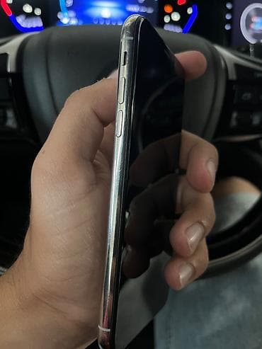 apple imac: IPhone X, 64 GB, Ağ, Qırıq, Face ID — 3