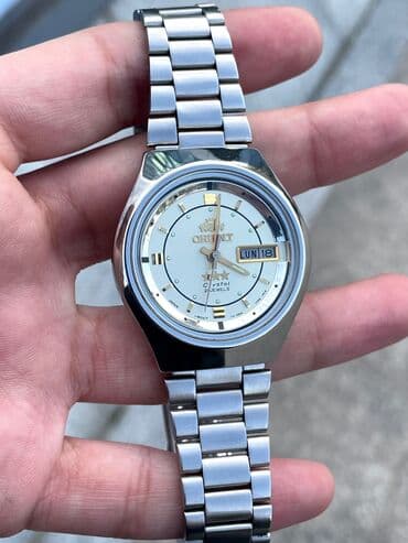 irshad telecom qol saatlari: İşlənmiş, Qol saatı, Orient, rəng - Qızılı — 2