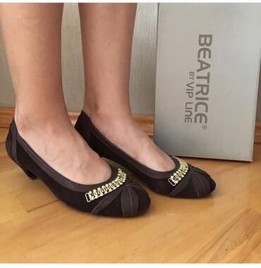 barya ayakkabı: Tuflilər, Ölçü: 38, rəng - Qəhvəyi, İşlənmiş — 2