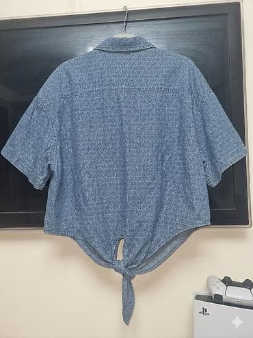 şort: Michael Kors original 3 4xl uygun cins rubaska ela vezyetdedi — 3