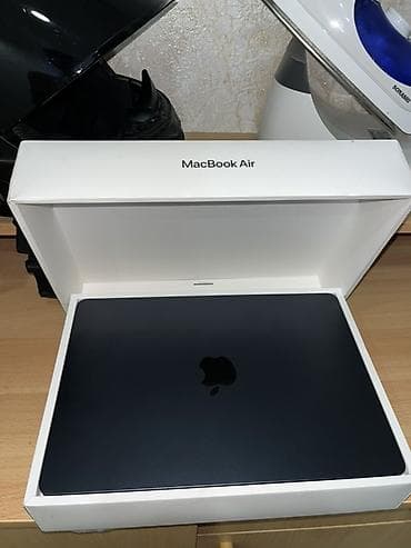 3 birinde printer: Apple MacBook Air M2 (Midnight rəng) 13.6" Liquid Retina ekran, 8/256 — 1