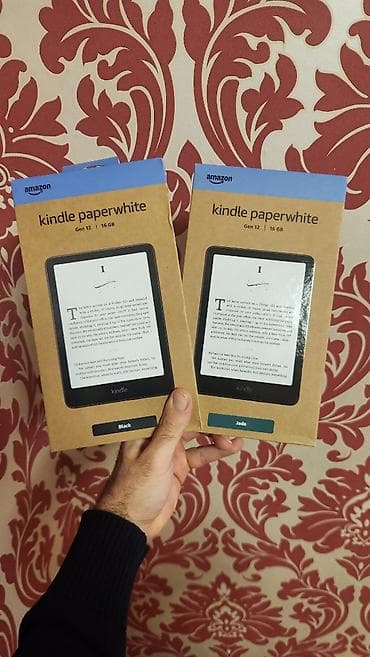 Amazon Kindle Paperwhite 12 16GB. Ən son model 2024 buraxılış. Yeni və — 1