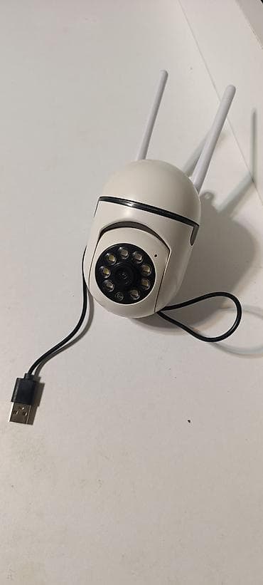 ucuz radiator: Wi‑Fi IP təhlükəsizlik kamerası - 2 ədəd güclü antena ilə sabit — 1