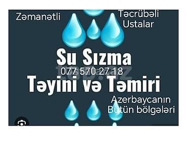 evdə tərcumə işi: Su sızmalarının təyini və təmiri xidməti - Bina evləri, həyət evləri — 6