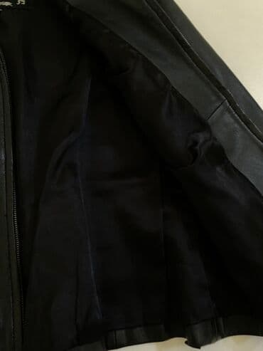 qiz ucun kurtkalar: Dəri kurtka, M — 3