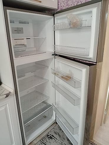 soyducu yeni: 2 qapılı LG Soyuducu Satılır, rəng - Gümüşü — 2