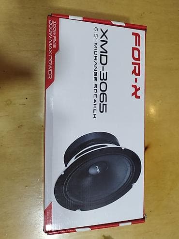 masin ucun ses guclendirici: FOR-X XMD-3065 6.5" Midrange dinamiklər (cüt) - Güc: 100W RMS / 200W — 1
