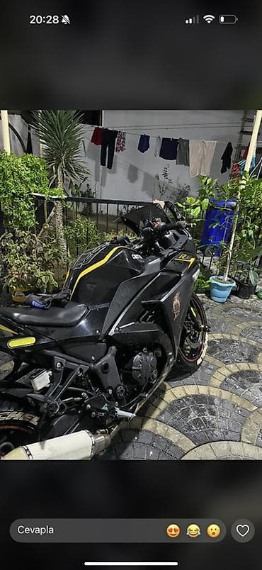disk kalpaklar: CHOTO sport motosiklet - Korpus: tam örtülü sport (fairing) dizayn — 2