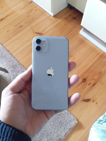 IPhone 11, 64 GB, Gümüşü, Face ID