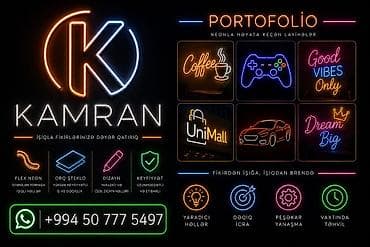 Reklam lövhələri: LED neon işıqlı lövhələr – fərdi dizayn və istehsal - Məhsul: LED — 8