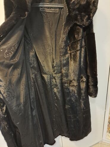 женские шубы турецкого производства: Qadınlar üçün xəz palto - Model: Dizdən aşağı uzunluqda, kəmərli - — 4