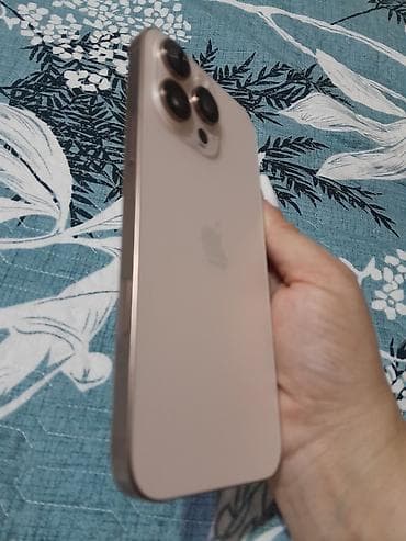16 pro max: IPhone 16 Pro Max, 256 GB, Qızılı, Simsiz şarj — 3