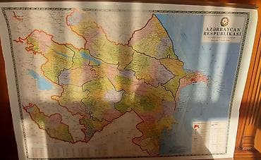 dunya xerıtesı: 4 xəritə - Dünya və Azərbaycanın fiziki və siyasi xəritələri. 3ü — 4