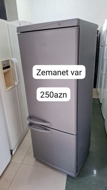 kreditle soyducu: 2 qapılı Pozis Soyuducu Satılır, rəng - Boz, Kredit var — 1