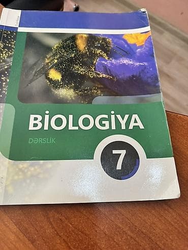Məhsul: Biologiya dərsliyi – 7-ci sinif 1 ci hissedi 2 ci hisse yoxdu