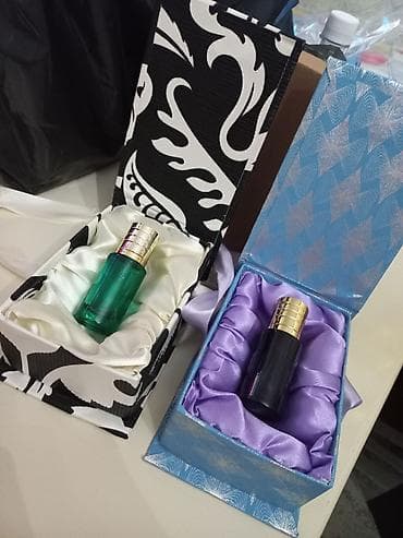 dəsti: Ətir yağları – hədiyyəlik dəst - Şüşə flakon: 2 ədəd, roll-on — 1