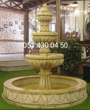 Odun: Fontan Şəlalə Bulaq və istənilən ölçüdə zövqünüzə uyğun sifarişlər — 3