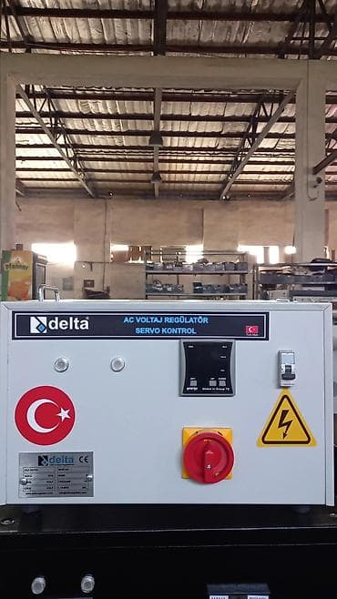 Bərkidici məhsullar: Məhsul: Delta AC Voltaj Regülatörü – Servo Kontrol Təyinat: - Şəbəkə — 10