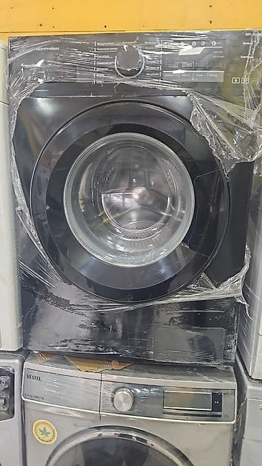 elci paltar yuyan: Hoffmann ön-yükləməli paltaryuyan maşın - Rəng: qara - Ön qapılı, iri — 1