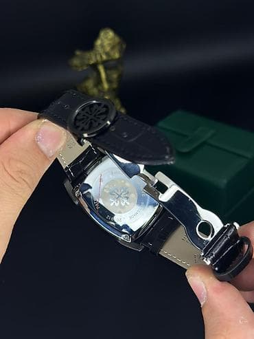 sensor saatlar: Patek Philippe tərzində elegant kişi qol saatı - Korpus: tonno — 3