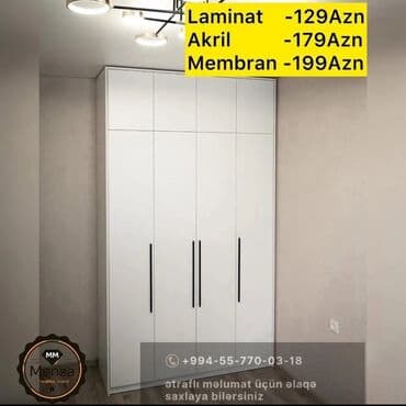 Dolablar: Yeni, Açılan, 4 qapılı Düz dolab, Qarderob, paltar dolabı, Rusiya — 1