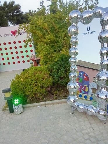 Güzgü Döşəmə üstü, Toy üçün, Çərçivə ilə